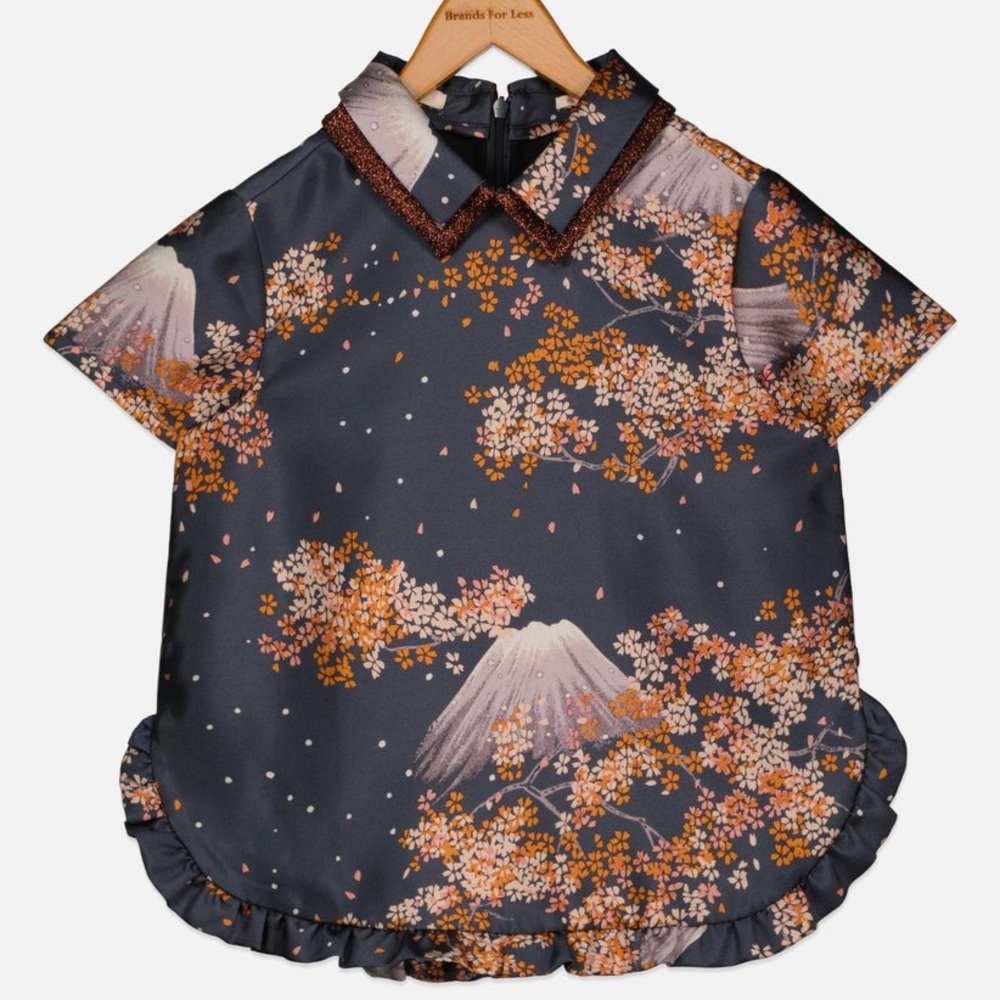 Kids Scotch & Soda R’Belle Magic Mountain Japanese Floral Top
